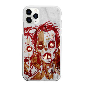 Чехол для iPhone 11 Pro матовый с принтом The Walking Dead в городе Новоалтайск, Силикон |  | the walking dead | апокалипсис | зомби | кровь | ходячие мертвецы
