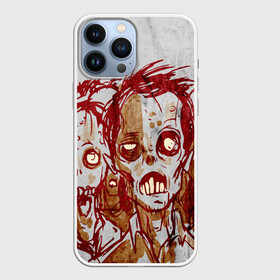 Чехол для iPhone 13 Pro Max с принтом The Walking Dead в городе Новоалтайск,  |  | Тематика изображения на принте: the walking dead | апокалипсис | зомби | кровь | ходячие мертвецы