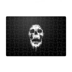 Пазл магнитный 126 элементов с принтом Evil Skull в городе Новоалтайск, полимерный материал с магнитным слоем | 126 деталей, размер изделия —  180*270 мм | Тематика изображения на принте: bone | dark | death | evil | hipster | skelet | skull | кости | скелет | темнота | хипстер | череп