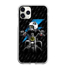 Чехол для iPhone 11 Pro Max матовый с принтом Кот байкер в городе Новоалтайск, Силикон |  | biker | cat | feline | kitty | meow | moto | pussy | байкер | животное | зверь | кот | котик | кошка | мото | мотоцикл | мяу