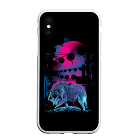 Чехол для iPhone XS Max матовый с принтом Wolf Town в городе Новоалтайск, Силикон | Область печати: задняя сторона чехла, без боковых панелей | animal | beast | lunar | moon | nature | planet | rage | roar | space | wolf | волк | город | деревня | животное | зверь | космос | луна | лунный | планета | рык | ярость