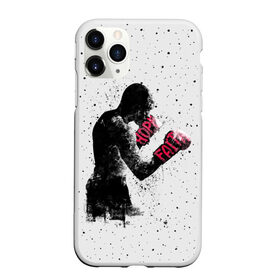 Чехол для iPhone 11 Pro матовый с принтом Hope Faith в городе Новоалтайск, Силикон |  | boxing | combat | fight | fighter | kickboxing | muay thai | wrestling | боец | бой | бокс | боксер | драка | кикбоксинг | май тай