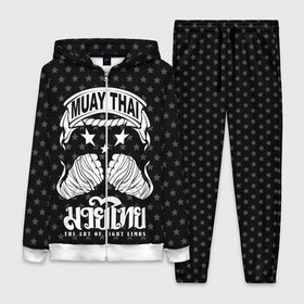Женский костюм 3D с принтом Muay Thai Killer в городе Новоалтайск,  |  | boxing | combat | fight | fighter | kickboxing | muay thai | wrestling | боец | бой | бокс | боксер | драка | кикбоксинг | май тай