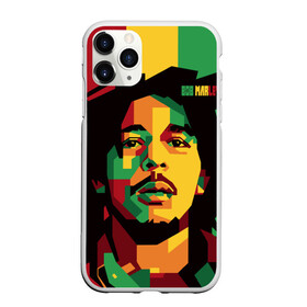 Чехол для iPhone 11 Pro матовый с принтом Ямайка Боб Марли в городе Новоалтайск, Силикон |  | bob marley | reggae | регги