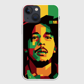 Чехол для iPhone 13 mini с принтом Ямайка, Боб Марли в городе Новоалтайск,  |  | bob marley | reggae | регги