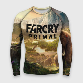 Мужской рашгард 3D с принтом Far Cry Primal 8 в городе Новоалтайск,  |  | far cry | far cry primal | компьютерные игры | первобытные | фар край праймал | фаркрай