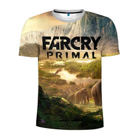 Мужская футболка 3D спортивная с принтом Far Cry Primal 8 в городе Новоалтайск, 100% полиэстер с улучшенными характеристиками | приталенный силуэт, круглая горловина, широкие плечи, сужается к линии бедра | Тематика изображения на принте: far cry | far cry primal | компьютерные игры | первобытные | фар край праймал | фаркрай