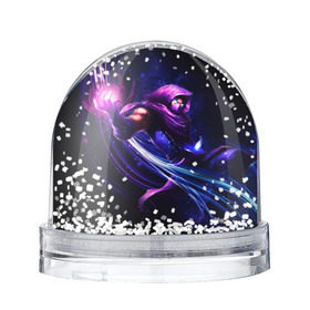 Снежный шар с принтом Malzahar в городе Новоалтайск, Пластик | Изображение внутри шара печатается на глянцевой фотобумаге с двух сторон | league of legends | lol | malzahar | лига легенд | лол | мальзахар