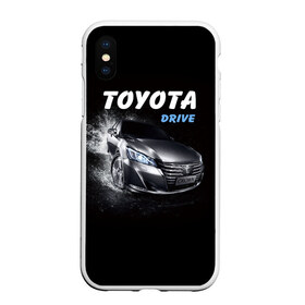 Чехол для iPhone XS Max матовый с принтом Toyota Drive в городе Новоалтайск, Силикон | Область печати: задняя сторона чехла, без боковых панелей | crown | toyota | авто | автомобиль | краун | машина | тачка | тойота