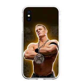 Чехол для iPhone XS Max матовый с принтом Джон Сина 5 в городе Новоалтайск, Силикон | Область печати: задняя сторона чехла, без боковых панелей | john cena | wwe | джон сина | рестлер | рестлинг