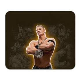 Коврик прямоугольный с принтом Джон Сина 5 в городе Новоалтайск, натуральный каучук | размер 230 х 185 мм; запечатка лицевой стороны | john cena | wwe | джон сина | рестлер | рестлинг