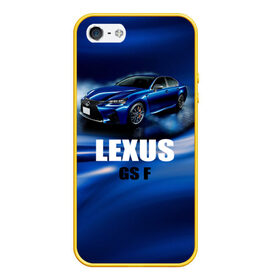 Чехол для iPhone 5/5S матовый с принтом Lexus GS F в городе Новоалтайск, Силикон | Область печати: задняя сторона чехла, без боковых панелей | gs f | lexus | авто | автомобиль | лексус | машина | спорткар | тачка