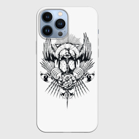 Чехол для iPhone 13 Pro Max с принтом Рыцарь тьмы в городе Новоалтайск,  |  | ад | арт | дьявол | монстр | праздник | традиция | узор | череп
