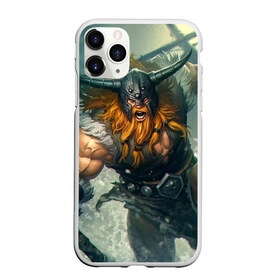 Чехол для iPhone 11 Pro Max матовый с принтом Olaf в городе Новоалтайск, Силикон |  | league of legends | lol | olaf | viking | викинг | лига легенд | лол | олаф