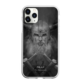 Чехол для iPhone 11 Pro Max матовый с принтом Олаф в городе Новоалтайск, Силикон |  | league of legends | lol | olaf | viking | викинг | лига легенд | лол | олаф