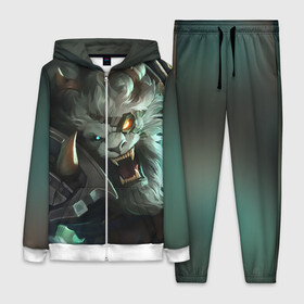 Женский костюм 3D с принтом Ренгар в городе Новоалтайск,  |  | league of legends | lol | rengar | лига легенд | лол | ренгар | тигр