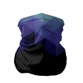 Бандана-труба 3D с принтом Trianse Blue в городе Новоалтайск, 100% полиэстер, ткань с особыми свойствами — Activecool | плотность 150‒180 г/м2; хорошо тянется, но сохраняет форму | blue | абстракция | бумага | геометрия | грани | изгиб | линии | оптические | полигоны | полосы | постель | розовый | синий | сочетания | текстура | треугольники