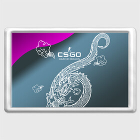 Магнит 45*70 с принтом cs:go - Kumicho Dragon style (Дракон-предводитель) в городе Новоалтайск, Пластик | Размер: 78*52 мм; Размер печати: 70*45 | Тематика изображения на принте: cs | csgo | kumicho dragon | дракон дредводитель | ксго