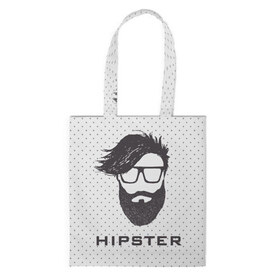Сумка 3D повседневная с принтом Hipster в городе Новоалтайск, 100% полиэстер | Плотность: 200 г/м2; Размер: 34×35 см; Высота лямок: 30 см | hair | hipster | man | волосы | мужчина | парень | прическа | хипстер