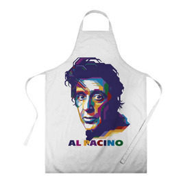 Фартук 3D с принтом Al Pacino в городе Новоалтайск, 100% полиэстер | общий размер — 65 х 85 см, ширина нагрудника — 26 см, горловина — 53 см, длина завязок — 54 см, общий обхват в поясе — 173 см. Принт на завязках и на горловине наносится с двух сторон, на основной части фартука — только с внешней стороны | актёр | аль пачино | артист | звезда | кино | киноактёр | кинозвезда | кинофильм | роль