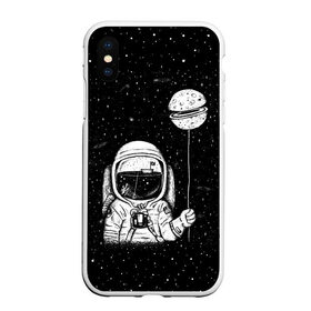 Чехол для iPhone XS Max матовый с принтом Астронавт с шариком в городе Новоалтайск, Силикон | Область печати: задняя сторона чехла, без боковых панелей | Тематика изображения на принте: astronaut | cosmonaut | cosmos | dead | galaxy | moon | planet | space | star | universe | астронавт | вселенная | галактика | звезды | космонавт | космос | луна | планета | шарик