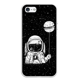 Чехол для iPhone 5/5S матовый с принтом Астронавт с шариком в городе Новоалтайск, Силикон | Область печати: задняя сторона чехла, без боковых панелей | Тематика изображения на принте: astronaut | cosmonaut | cosmos | dead | galaxy | moon | planet | space | star | universe | астронавт | вселенная | галактика | звезды | космонавт | космос | луна | планета | шарик