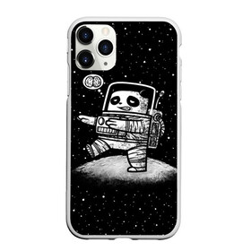Чехол для iPhone 11 Pro матовый с принтом Панда лунатик в городе Новоалтайск, Силикон |  | astronaut | cosmonaut | cosmos | galaxy | gravity | moon | planet | space | star | universe | астронавт | вселенная | галактика | звезды | космонавт | космос | луна | лунатик