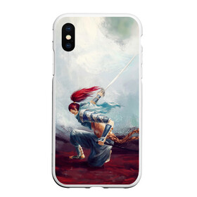 Чехол для iPhone XS Max матовый с принтом Ясуо в городе Новоалтайск, Силикон | Область печати: задняя сторона чехла, без боковых панелей | league of legends | lol | yasuo | лига легенд | лол | ясуо