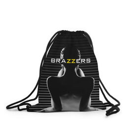 Рюкзак-мешок 3D с принтом Brazzers в городе Новоалтайск, 100% полиэстер | плотность ткани — 200 г/м2, размер — 35 х 45 см; лямки — толстые шнурки, застежка на шнуровке, без карманов и подкладки | brazzers