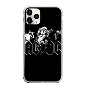 Чехол для iPhone 11 Pro матовый с принтом AC DC 3 в городе Новоалтайск, Силикон |  | 
