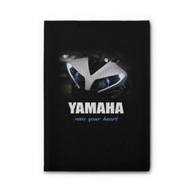 Обложка для автодокументов с принтом Yamaha в городе Новоалтайск, натуральная кожа |  размер 19,9*13 см; внутри 4 больших “конверта” для документов и один маленький отдел — туда идеально встанут права | yamaha | yzf | байк | байкер | мото | мотоцикл | мотоциклист | ямаха
