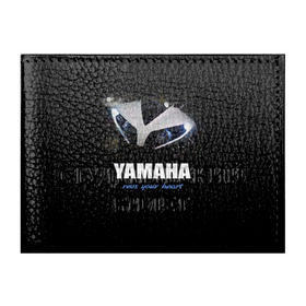 Обложка для студенческого билета с принтом Yamaha в городе Новоалтайск, натуральная кожа | Размер: 11*8 см; Печать на всей внешней стороне | yamaha | yzf | байк | байкер | мото | мотоцикл | мотоциклист | ямаха