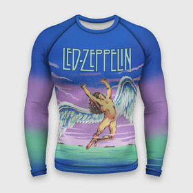 Мужской рашгард 3D с принтом Led Zeppelin 2 в городе Новоалтайск,  |  | Тематика изображения на принте: led zeppelin | лед зеппелин | роберт плант