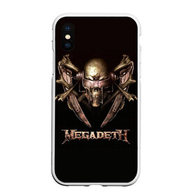 Чехол для iPhone XS Max матовый с принтом Megadeth 3 в городе Новоалтайск, Силикон | Область печати: задняя сторона чехла, без боковых панелей | megadeth | дирк вербурен | дэвид эллефсон | дэйв мастейн | кико лоурейро | мегадэт