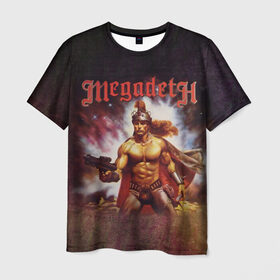 Мужская футболка 3D с принтом Megadeth 6 в городе Новоалтайск, 100% полиэфир | прямой крой, круглый вырез горловины, длина до линии бедер | megadeth | дирк вербурен | дэвид эллефсон | дэйв мастейн | кико лоурейро | мегадэт