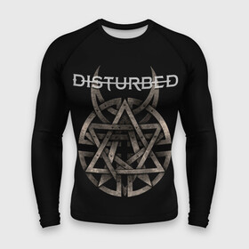 Мужской рашгард 3D с принтом Disturbed 2 в городе Новоалтайск,  |  | disturbed | donegan | draiman | moyer | wengren | венгрен | дистурбед | дониган | дрейман | мойер | хард рок