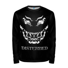 Мужской лонгслив 3D с принтом Disturbed 5 в городе Новоалтайск, 100% полиэстер | длинные рукава, круглый вырез горловины, полуприлегающий силуэт | disturbed | donegan | draiman | moyer | wengren | венгрен | дистурбед | дониган | дрейман | мойер | хард рок