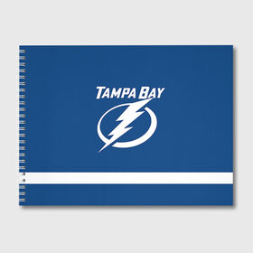 Альбом для рисования с принтом Tampa Bay Kucherov в городе Новоалтайск, 100% бумага
 | матовая бумага, плотность 200 мг. | Тематика изображения на принте: 86 | nikita kucherov | tampa bay lightning | никита кучеров | нхл | тампа бэй лайтнинг | хоккей