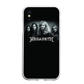 Чехол для iPhone XS Max матовый с принтом Megadeth в городе Новоалтайск, Силикон | Область печати: задняя сторона чехла, без боковых панелей | dave | megadeth | metal | mustaine | rattlehead | rock | thrash | vic | дейв | мастейн | мегадет | метал | рок | треш