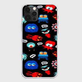 Чехол для iPhone 12 Pro Max с принтом Милые монстры в городе Новоалтайск, Силикон |  | Тематика изображения на принте: зелье | милые | монстрики | монстры | создание