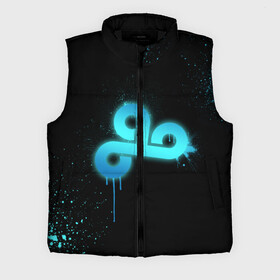 Мужской жилет утепленный 3D с принтом cs:go  Cloud 9 (Black collection) в городе Новоалтайск,  |  | cloud9 | cs | csgo | го | кс