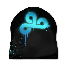Шапка 3D с принтом cs:go - Cloud 9 (Black collection) в городе Новоалтайск, 100% полиэстер | универсальный размер, печать по всей поверхности изделия | cloud9 | cs | csgo | го | кс