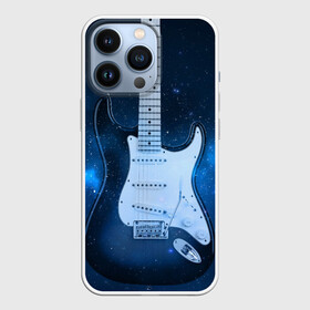 Чехол для iPhone 13 Pro с принтом Космическая гитара в городе Новоалтайск,  |  | fender | stratocaster | вселенная | галактика | гитра | космос | музыка | рок | рокнрол | стратокастер | туманность | фендер | электро | электрогитара