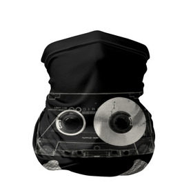 Бандана-труба 3D с принтом Pirate Music в городе Новоалтайск, 100% полиэстер, ткань с особыми свойствами — Activecool | плотность 150‒180 г/м2; хорошо тянется, но сохраняет форму | 80s | 90s | bone | dance | disco | music | pirate | retro | skelet | skull | tape | диско | кассета | кости | музыка | пират | ретро | скелет | череп