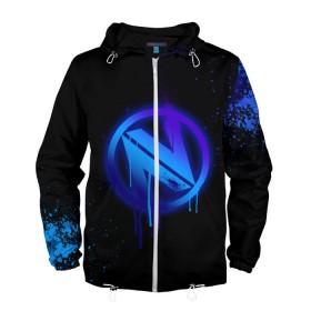 Мужская ветровка 3D с принтом cs:go - EnVyUs (Black collection) в городе Новоалтайск, 100% полиэстер | подол и капюшон оформлены резинкой с фиксаторами, два кармана без застежек по бокам, один потайной карман на груди | cs | csgo | envyus | го | кс