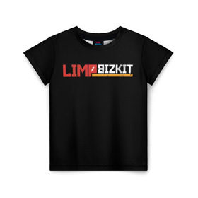 Детская футболка 3D с принтом Limp Bizkit в городе Новоалтайск, 100% гипоаллергенный полиэфир | прямой крой, круглый вырез горловины, длина до линии бедер, чуть спущенное плечо, ткань немного тянется | fred durst | limp bizkit | лим бискит | фред дерст