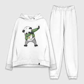 Женский костюм хлопок Oversize с принтом Panda dab в городе Новоалтайск,  |  | dab | dab n dance | panda dab | панда