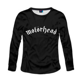 Женский лонгслив 3D с принтом Motorhead в городе Новоалтайск, 100% полиэстер | длинные рукава, круглый вырез горловины, полуприлегающий силуэт | motorhead | моторхэд