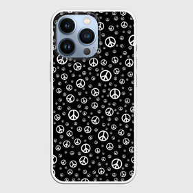 Чехол для iPhone 13 Pro с принтом Peace Symbol в городе Новоалтайск,  |  | Тематика изображения на принте: love | peace | symbol | знак | любовь | мир | пацифик | пацифика | сигнал | символ | хиппи