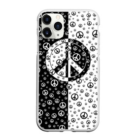 Чехол для iPhone 11 Pro Max матовый с принтом Peace Symbol в городе Новоалтайск, Силикон |  | Тематика изображения на принте: love | peace | symbol | знак | любовь | мир | пацифик | пацифика | сигнал | символ | хиппи